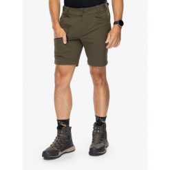 Spodenki turystyczne męskie Helly Hansen Blaze Softshell Shorts. Zielone krótkie spodenki sportowe męskie Helly Hansen, m, bez wzorów, z softshellu, trekkingowe. Za 425.50 zł.