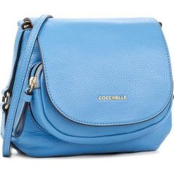 Torebka COCCINELLE - BF3 Janine E1 BF3 55 01 01 Azur 021. Listonoszki damskie marki Coccinelle. W wyprzedaży za 769.00 zł.