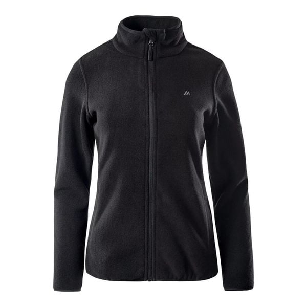 Damska Bluza Polarowa Manon. Czarne bluzy damskie MARTES ESSENTIALS, l, bez wzorów, z materiału, bez kaptura. Za 79.99 zł.