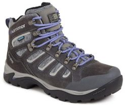 Buty trekkingowe damskie Karrimor Bodmin Winter Lady. Szare obuwie sportowe damskie Karrimor, bez wzorów, z materiału, trekkingowe. Za 287.99 zł.