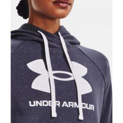 Bluza Damska Under Armour. Szare bluzy damskie Under Armour, bez wzorów, bez kaptura. Za 175.99 zł.