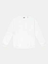 Guess Bluza L4YQ05 KAD73 Biały Regular Fit. Białe bluzy dla chłopców Guess, z aplikacjami, z bawełny, bez ramiączek, bez kaptura. Za 269.99 zł.