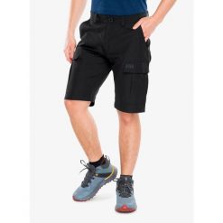 Spodenki męskie Helly Hansen HH QD Cargo Shorts 11. Czarne krótkie spodenki sportowe męskie Helly Hansen, l, bez wzorów, trekkingowe. Za 350.50 zł.