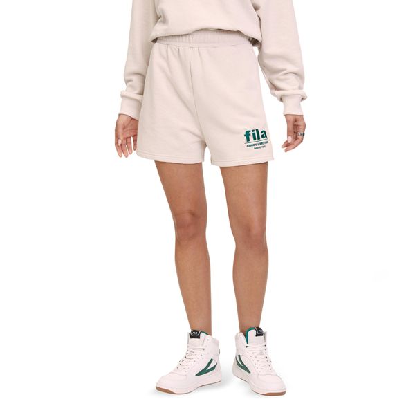 Spodenki damskie FILA Linyi. Brązowe szorty damskie Fila, xs, bez wzorów. Za 119.99 zł.