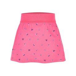 Dziecięca spódnica sportowa pętelkowa Baxika różowa. Czarne spódniczki dla dziewczynek LOOP, bez wzorów. Za 133.99 zł.