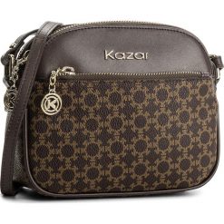 Torebka KAZAR - Netti 32412-ST-02 Brązowy. Listonoszki damskie marki Kazar, w paski, ze skóry ekologicznej. W wyprzedaży za 369.00 zł.