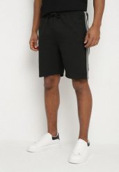 Czarne Szorty Dresowe z Wiązaniem Napirisa. Czarne szorty męskie Born2be, l, z aplikacjami, z dresówki. Za 39.99 zł.