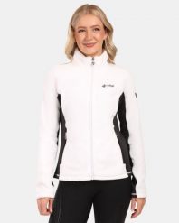 Damska ciepła bluza Kilpi SKATHI-W. Białe bluzy damskie Kilpi, bez wzorów, z materiału, bez kaptura. Za 229.99 zł.