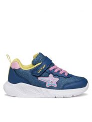Geox Sneakersy J Sprintye J55FWA 0AS54 C4BE8 S Granatowy. Niebieskie buty sportowe dziewczęce Geox, bez wzorów, z materiału, bez zapięcia. Za 169.99 zł.