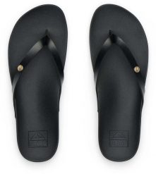 Reef W'S Vista Ivy, black/black, 40 (us 9) (CJ9157-9). Czarne klapki damskie Reef, bez wzorów, sportowe, bez obcasa. Za 158.61 zł.