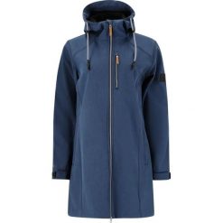 Damska wodoodporna kurtka softshell Whistler Thora. Niebieskie kurtki damskie Whistler, bez wzorów, z softshellu, bez kaptura. Za 389.00 zł.