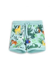 Coccodrillo Szorty sportowe WC5121503TBN Zielony Regular Fit. Zielone szorty dla chłopców COCCODRILLO, bez wzorów, z bawełny, sportowe. Za 49.90 zł.