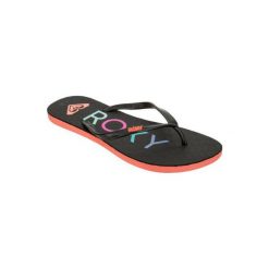Japonki Bahama. Czarne klapki damskie Roxy. Za 49.99 zł.