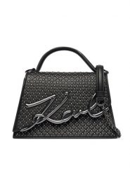 KARL LAGERFELD Torebka B4W30005 Czarny. Czarne torebki do ręki damskie KARL LAGERFELD, bez wzorów, ze skóry, bez dodatków. Za 1,399.00 zł.