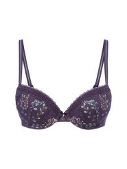 Lascana Biustonosz damski na fiszbinach - usztywniany Kobiety lila wzorzysty, 85B. Biustonosze LASCANA, bez wzorów. Za 219.95 zł.