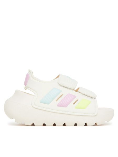 Adidas Sandały Altaswim 2.0 JI3064 Biały. Białe sandały chłopięce Adidas, bez zapięcia. Za 129.99 zł.