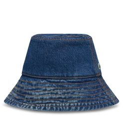 Kapelusz Lacoste. Niebieskie czapki i kapelusze damskie Lacoste, bez wzorów. Za 159.99 zł.