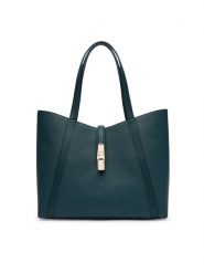 Furla Torebka Goccia L WB01788 BX3353 CN 4907S Zielony ciemny. Zielone torebki do ręki damskie Furla, bez wzorów, ze skóry, bez dodatków. Za 1,439.00 zł.
