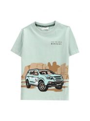 Coccodrillo T-Shirt WC5143202WBK Zielony Regular Fit. Zielone t-shirty dla chłopców COCCODRILLO, bez wzorów, z bawełny, bez ramiączek. Za 49.99 zł.