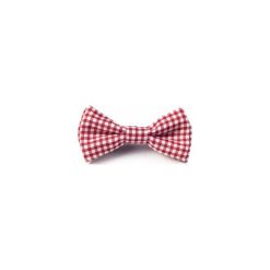 MUCHA BAWEŁNIANA GOTOWA RED PLAID. Krawaty i muchy marki Giacomo Conti. Za 49.00 zł.