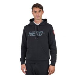 Bluza męska Rossignol New Hero Hoodie. Czarne bluzy męskie Rossignol, na zimę, l, bez wzorów, bez kaptura. W wyprzedaży za 356.15 zł.
