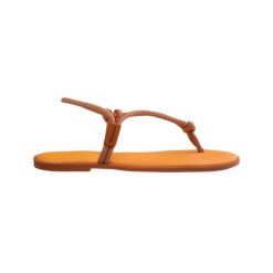 Sandały damskie Havaianas Una Acai. Żółte sandały damskie Havaianas, bez wzorów, bez obcasa, na płaskiej podeszwie, bez zapięcia. Za 165.50 zł.
