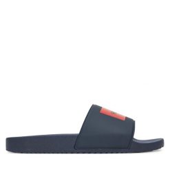 Klapki HUGO. Niebieskie klapki męskie Hugo. Za 139.99 zł.