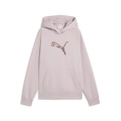 Damska bluza z kapturem Essentials Sequins PUMA. Czerwone bluzy damskie Puma, l, bez wzorów, z bawełny, z kapturem. Za 249.00 zł.