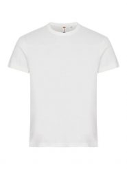 Clique Basic-T T-shirt męski Offwhite, dopasowany krój. Białe t-shirty męskie CLIQUE, m, bez wzorów, z bawełny, bez kołnierzyka. Za 82.69 zł.