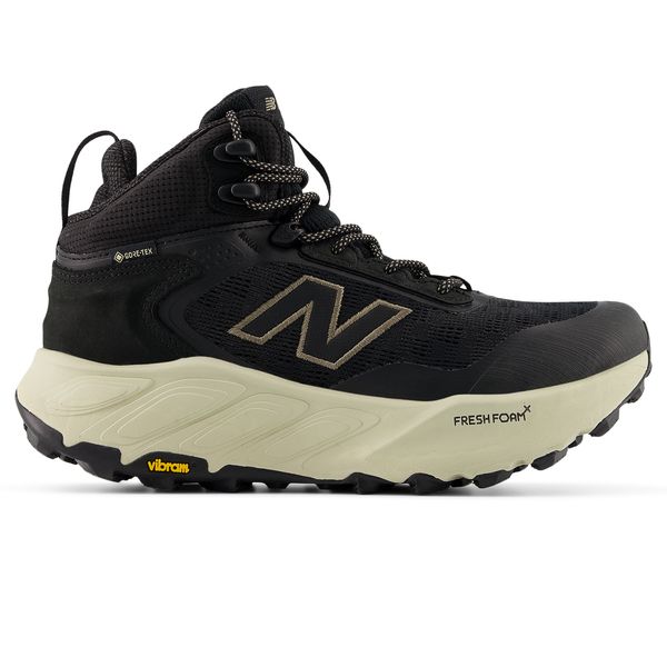 Buty damskie New Balance Fresh Foam X Hierro Hiker Gore-Tex v9 WTHIMCB9 – czarne. Czarne obuwie sportowe damskie New Balance, bez wzorów, z gore-texu, do biegania. Za 979.99 zł.