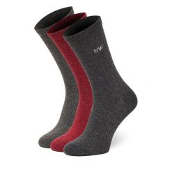 Skarpety długie Nine West. Szare skarpety damskie Nine West, bez wzorów. Za 29.99 zł.