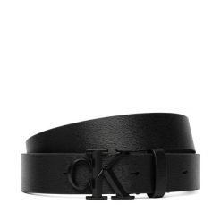 Pasek Calvin Klein. Czarne paski damskie Calvin Klein, bez wzorów. Za 249.99 zł.