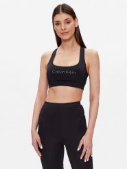 Calvin Klein Performance Biustonosz top 00GWS3K119 Czarny. Czarne biustonosze Calvin Klein Performance, bez wzorów, z syntetyku. Za 109.99 zł.