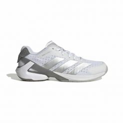 Damskie buty halowe adidas Adizero Counterblast. Białe obuwie sportowe damskie Adidas, bez wzorów, do piłki ręcznej. Za 577.00 zł.