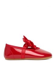 DeeZee Baleriny CEO-CSS20656-01 Czerwony. Czerwone baleriny dziewczęce DeeZee, bez wzorów, ze skóry, bez zapięcia. Za 49.99 zł.
