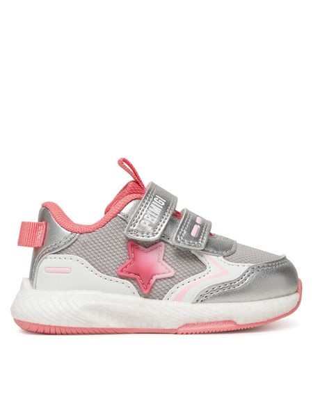 Primigi Sneakersy 7950000 Srebrny. Szare buty sportowe dziewczęce Primigi, bez wzorów, bez zapięcia. Za 219.99 zł.