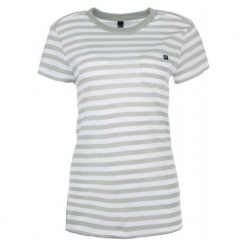 FOX T-Shirt Damski Striped Out Crew M Kremowy. Białe t-shirty damskie FOX. Za 134.00 zł.