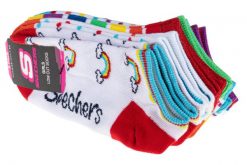 Skechers 3pk Mens Extended Terry Low, męskie skarpetki wielokolorowe. Skarpety męskie Skechers, bez wzorów, z materiału. Za 98.25 zł.