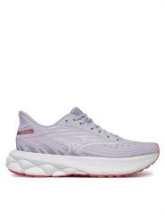 Mizuno Buty do biegania Wave Skyrise 6 J1GD2509 Różowy. Czerwone obuwie sportowe damskie Mizuno, bez wzorów, z materiału, do biegania. Za 499.99 zł.