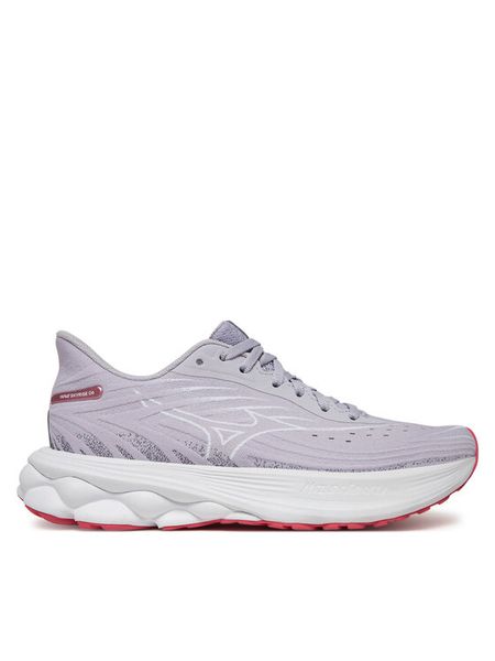 Mizuno Buty do biegania Wave Skyrise 6 J1GD2509 Różowy. Czerwone obuwie sportowe damskie Mizuno, bez wzorów, z materiału, do biegania. Za 349.99 zł.