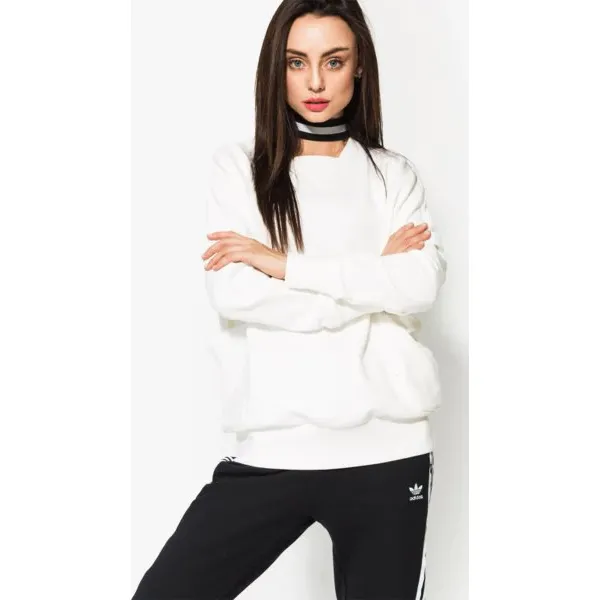Confront Bluza Brier , biały, rozmiar S. Białe bluzy damskie Confront, s, bez wzorów, z materiału, bez kaptura. W wyprzedaży za 49.99 zł.