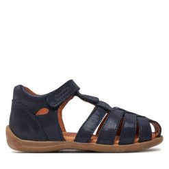Sandały Froddo. Niebieskie sandały dziewczęce Froddo, bez zapięcia. Za 329.99 zł.