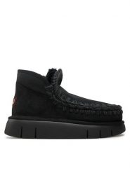 Mou Śniegowce Eskimo Bounce Sneaker FW531009A Czarny. Czarne śniegowce i trapery damskie Mou, ze skóry. Za 1,049.00 zł.