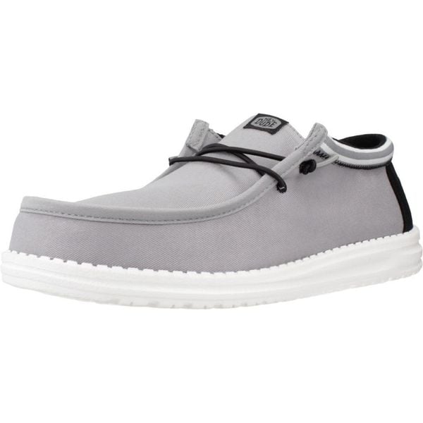 Buty HEY DUDE WALLY LETTERMAN Szary. Szare trekkingi męskie PRO BRANDS, trekkingowe. Za 248.99 zł.