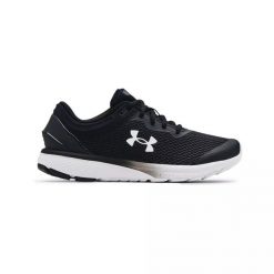 Buty biegowe damskie Under Armour W Charged Escape 3 BL. Czarne obuwie sportowe damskie Under Armour, bez wzorów, do biegania. Za 199.99 zł.