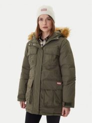 Hunter Parka Glyder HARW0014252 Zielony Regular Fit. Zielone kurtki damskie Hunter, xs, bez wzorów, z syntetyku, bez kaptura. Za 959.99 zł.