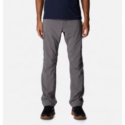 Spodnie turystyczne męskie Columbia Silver Ridge Utility Pant. Brązowe spodnie materiałowe męskie Columbia, m, bez wzorów, trekkingowe. Za 219.99 zł.