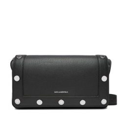 Torebka KARL LAGERFELD. Czarne torebki do ręki damskie KARL LAGERFELD, bez wzorów, bez dodatków. Za 879.99 zł.
