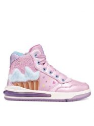 Geox Sneakersy J Sketlite Girl J66NWB 0NFKN C8207 M Różowy jasny. Czerwone buty sportowe dziewczęce Geox, bez wzorów, ze skóry, bez zapięcia. Za 299.99 zł.