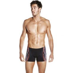 Speedo Kąpielówki męskie Placement Digital V Aquashort Black/Hot Orange/Vita Grey r. L (810850B725). Kąpielówki męskie marki Speedo. Za 124.00 zł.